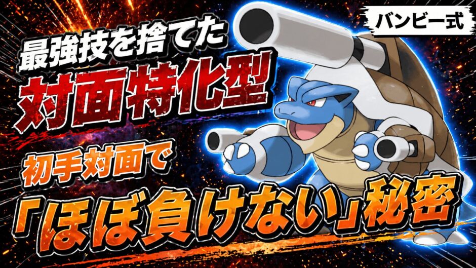メガカメックス育成論｜ポケモンチャンピオンズ