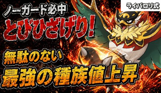 必中とびひざげりで崩す、メガルチャブルの強みと使い方