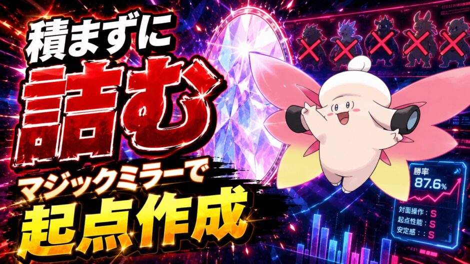 メガピクシー育成論｜ポケモンチャンピオンズ