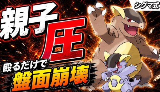 殴るだけで試合が壊れる、メガガルーラ押しつけ型の使い方